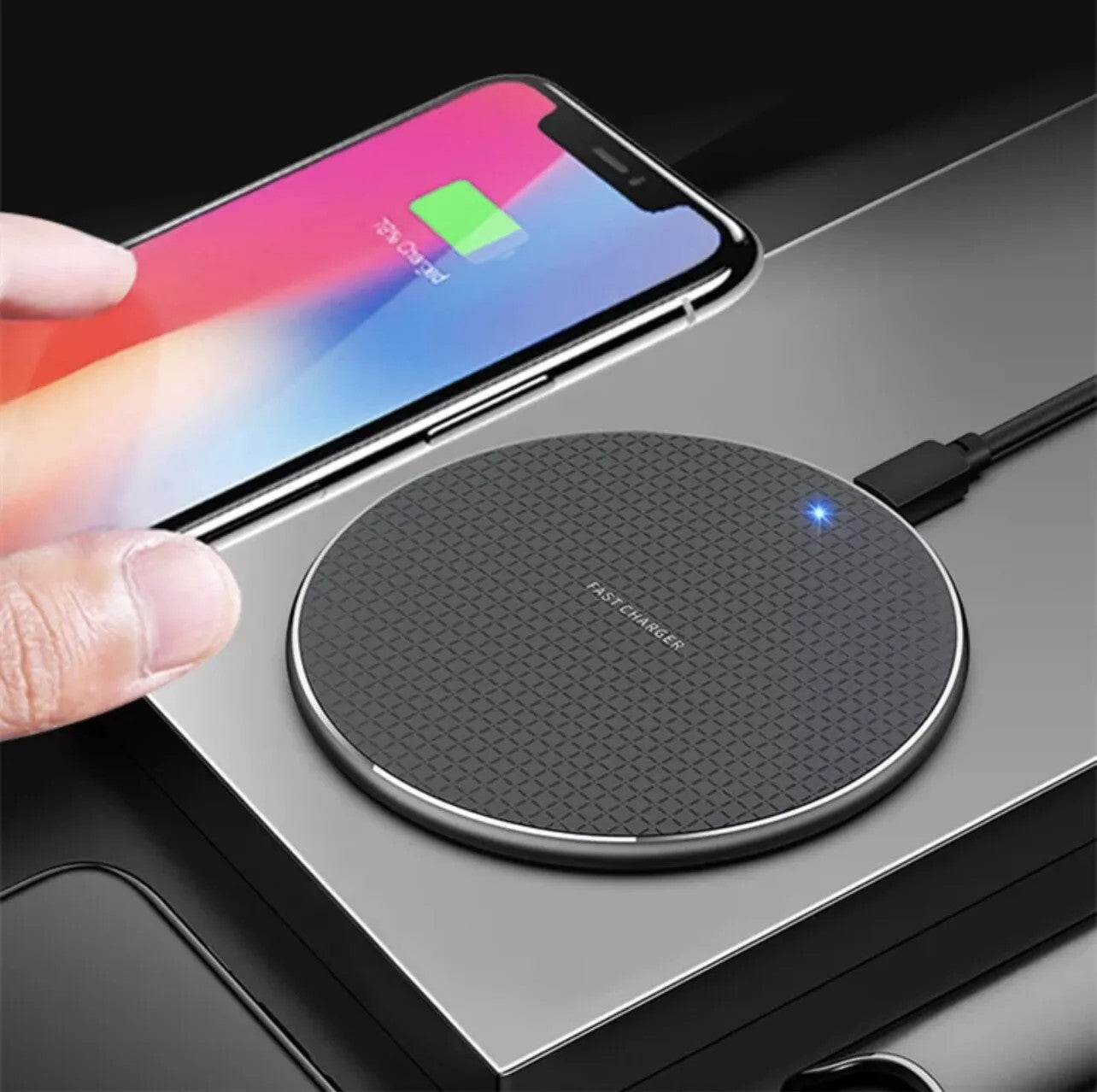 10 0W Fast Wireless Charger Charging Pad For