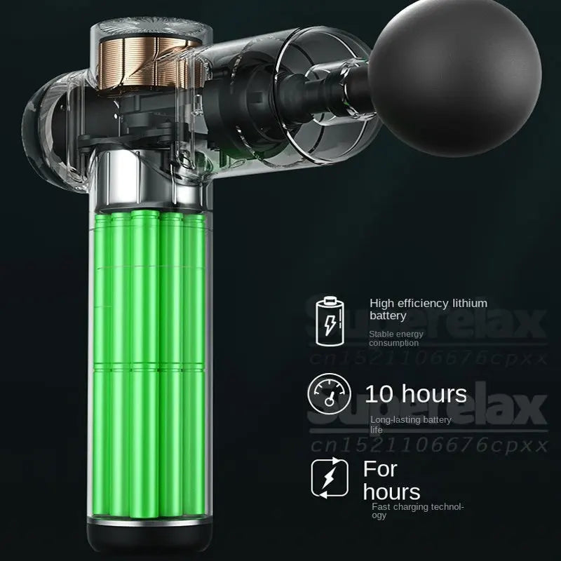 Easy Mini-portable Collar Muscle Membrane Grappling Bucket Electric Massage Gun