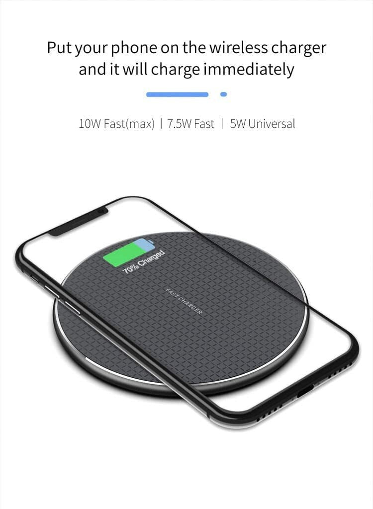 10 0W Fast Wireless Charger Charging Pad For
